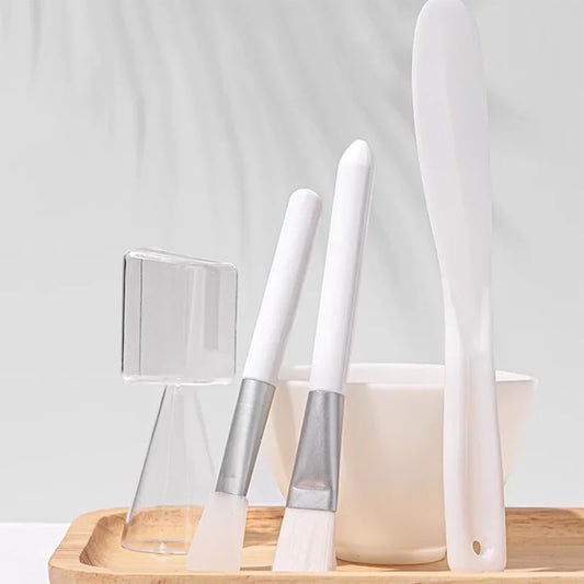 5pcs Face Set For Mask Mixing Bowl Girls Facial Skin Care Tools Kit Women Beauty Supplies Makeup Skin Care Makeup Supplies