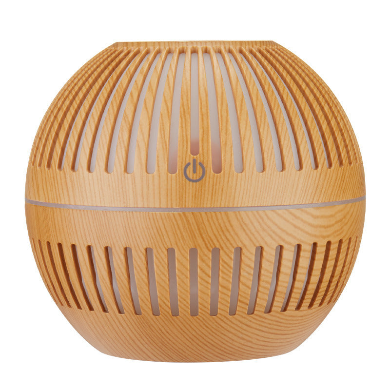 Wood grain aromatherapy humidifier