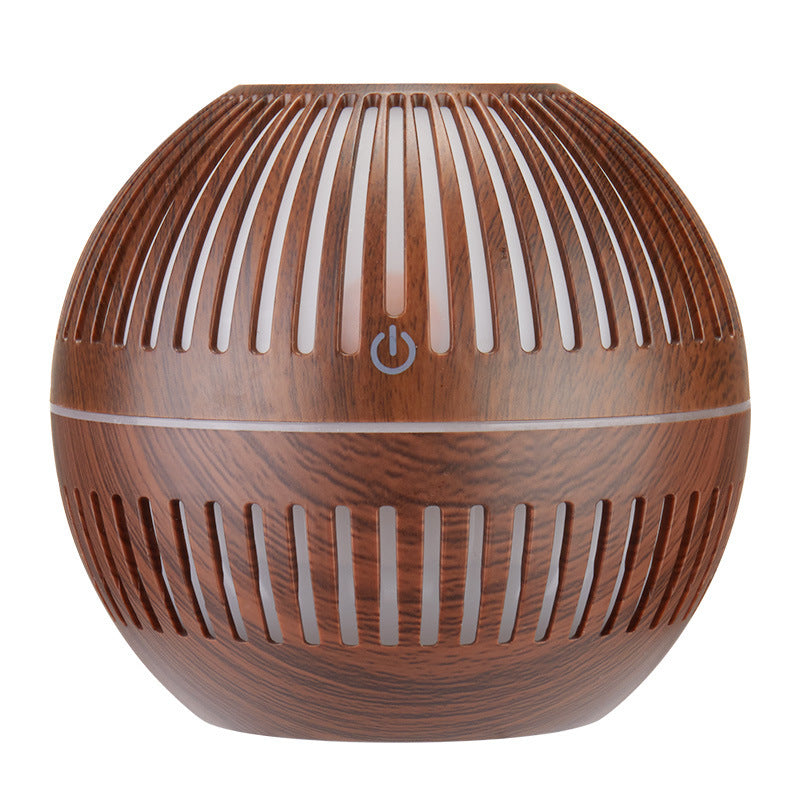 Wood grain aromatherapy humidifier