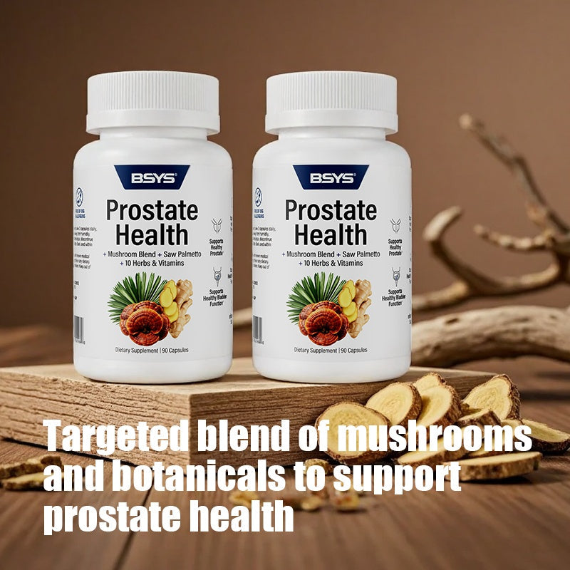 Prostate Health Capsules Urinary + Antioxidant Protection BSYS