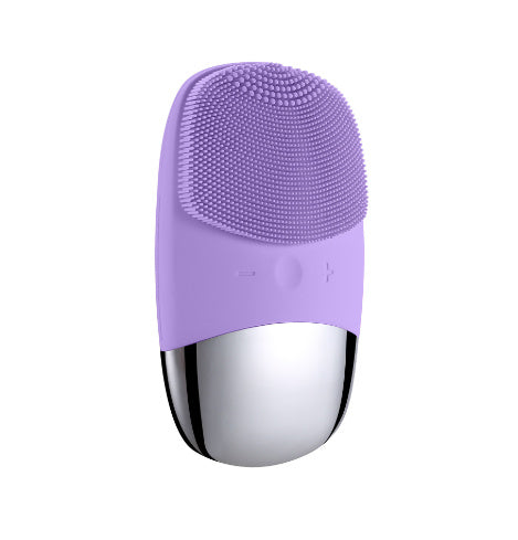 Mini Silicone Electric Face Cleansing Brush – Cleanser & Skin Massager