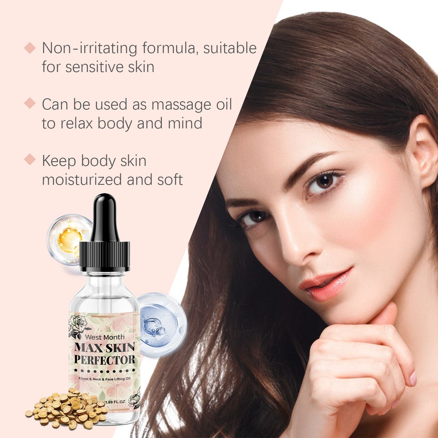Facial Moisturizing Recovery Oil – Firming Care & Hydration Support
