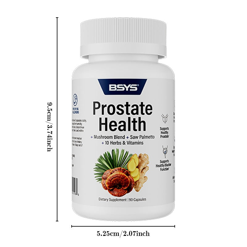 Prostate Health Capsules Urinary + Antioxidant Protection BSYS