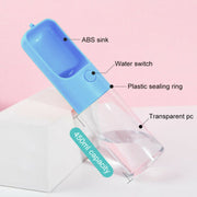 Portable pet drinking fountain