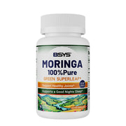 BSYS Moringa Capsules Antioxidant & Anti-Inflammatory Support Blood Sugar Health Aid Cholesterol Balance Formula Heart Wellness Support Immune Boost & Natural Defense