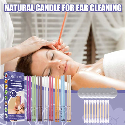 Aromatherapy Ear Candle Suit Cleaning Earwax Relaxation