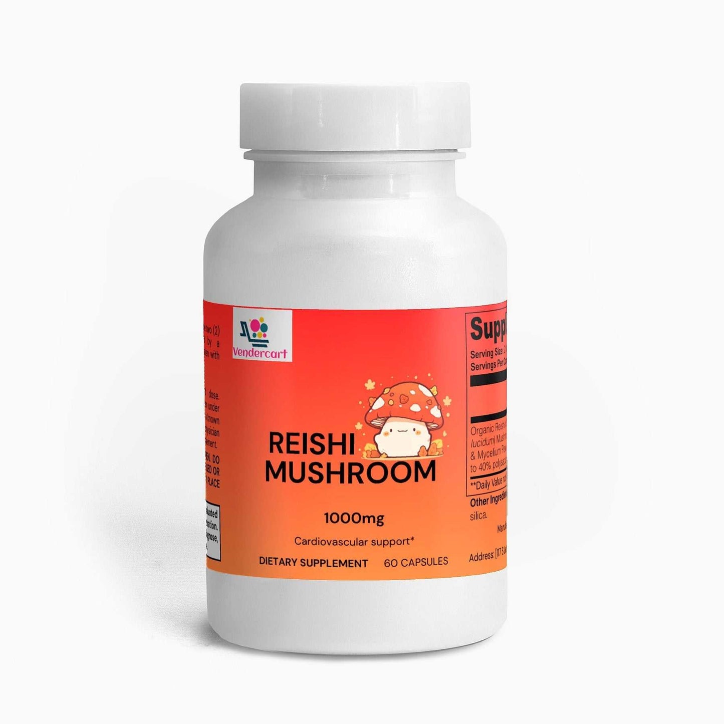 Reishi Mushroom Immune Support, Stress Relief & Wellness