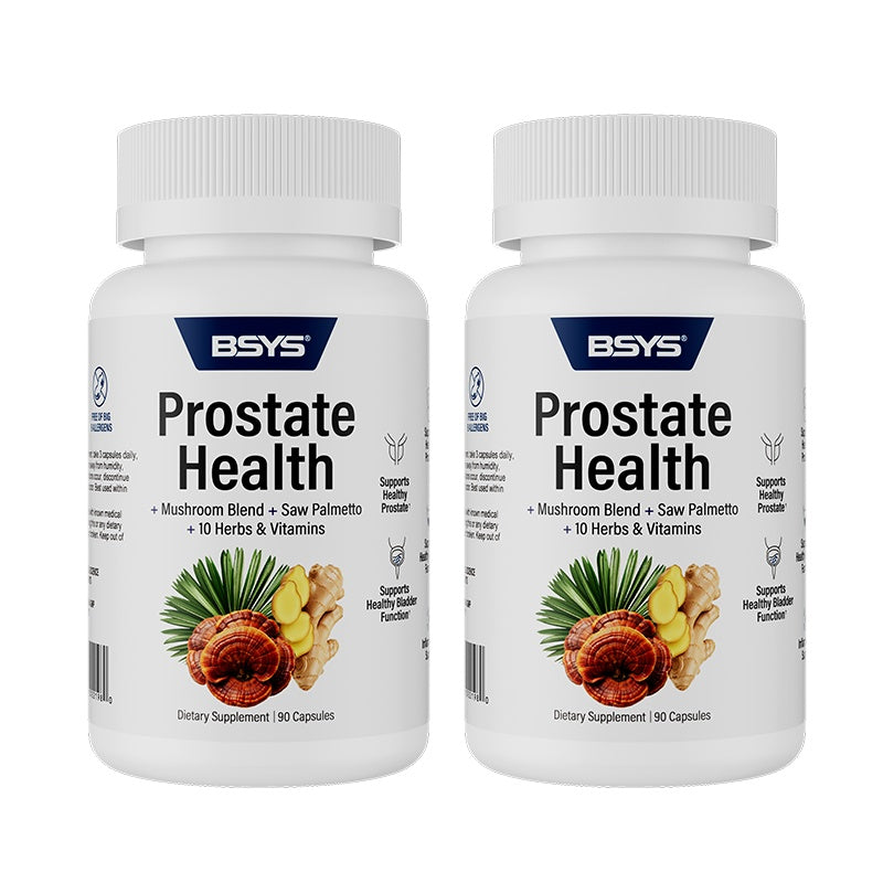 Prostate Health Capsules Urinary + Antioxidant Protection BSYS