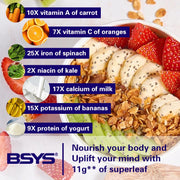 BSYS Moringa Capsules  Antioxidant & Anti-Inflammatory Support  Blood Sugar Health Aid  Cholesterol Balance Formula  Heart Wellness Support  Immune Boost & Natural Defense  Daily Superfood Suppl