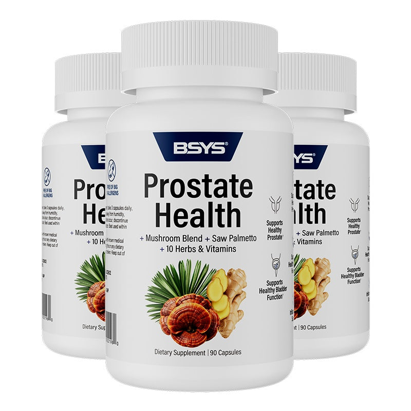 Prostate Health Capsules Urinary + Antioxidant Protection BSYS