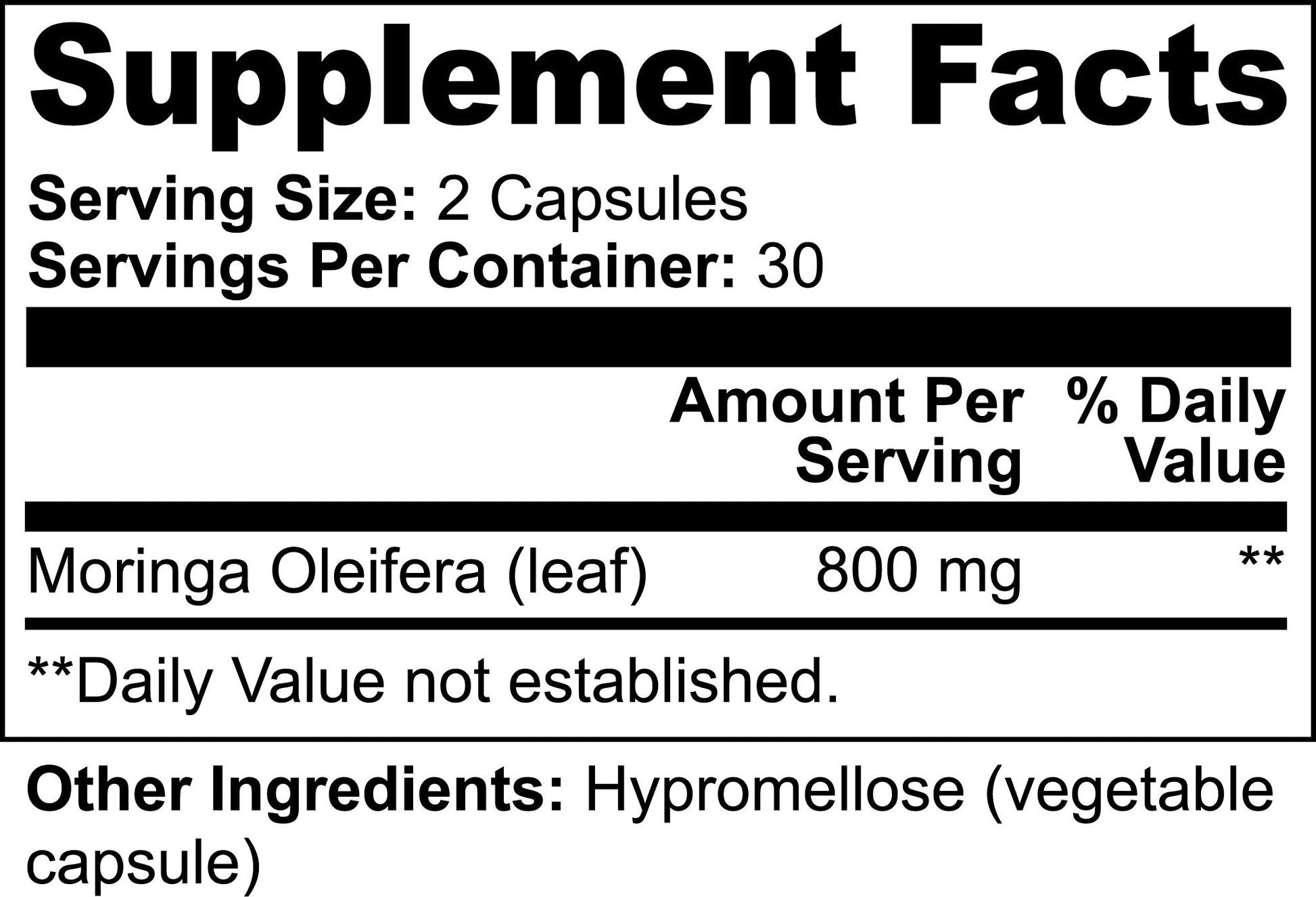 Premium Moringa Pure Nutrient-Rich Superfood for Energy & Wellness