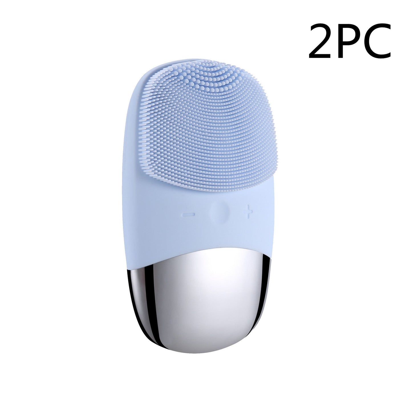 Mini Silicone Electric Face Cleansing Brush – Cleanser & Skin Massager
