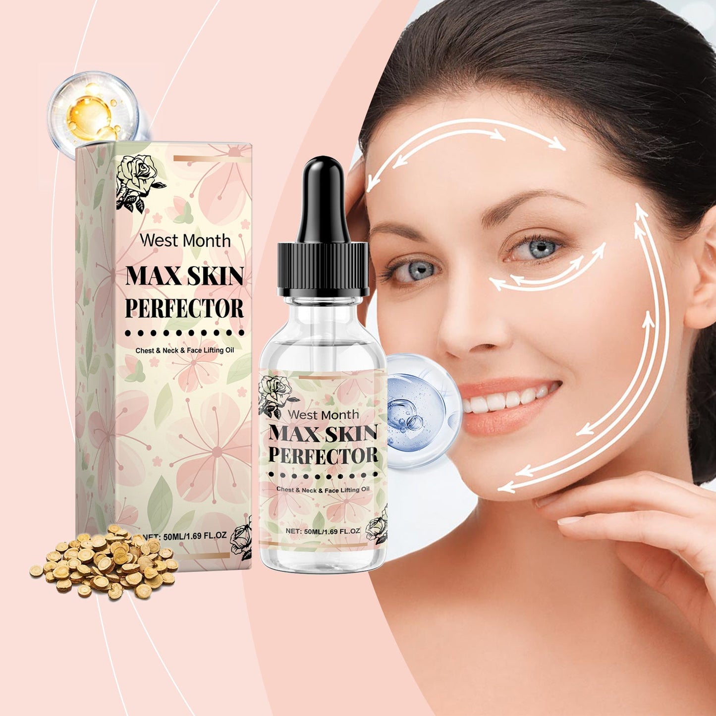 Facial Moisturizing Recovery Oil – Firming Care & Hydration Support