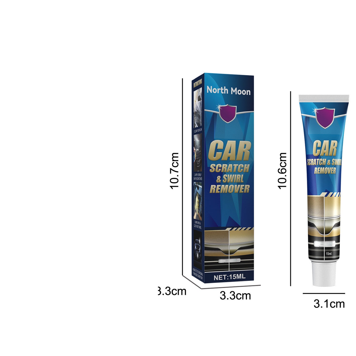 Car Scratch Recovery Cream Paint Surface Scratch Maintenance