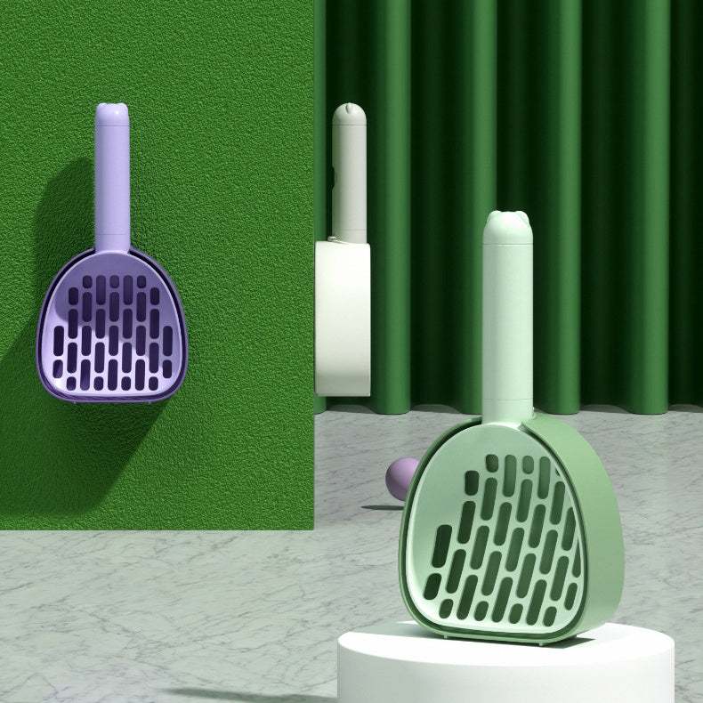 Cat Litter Scoop with Base