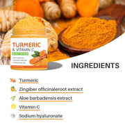 Turmeric & Vitamin C Body Scrub Deep Cleanse, Exfoliate & Strengthen Daily Shower Ritual Natural Ingredients Blend With Turmeric, Vitamin C & Hyaluronic Acid