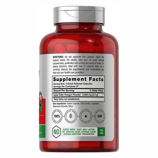 Health Vinegar Capsules Health Drops – Natural Wellness Formula