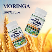BSYS Moringa Capsules Antioxidant & Anti-Inflammatory Support Blood Sugar Health Aid Cholesterol Balance Formula Heart Wellness Support Immune Boost & Natural Defense