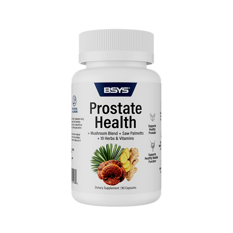 Prostate Health Capsules Urinary + Antioxidant Protection BSYS