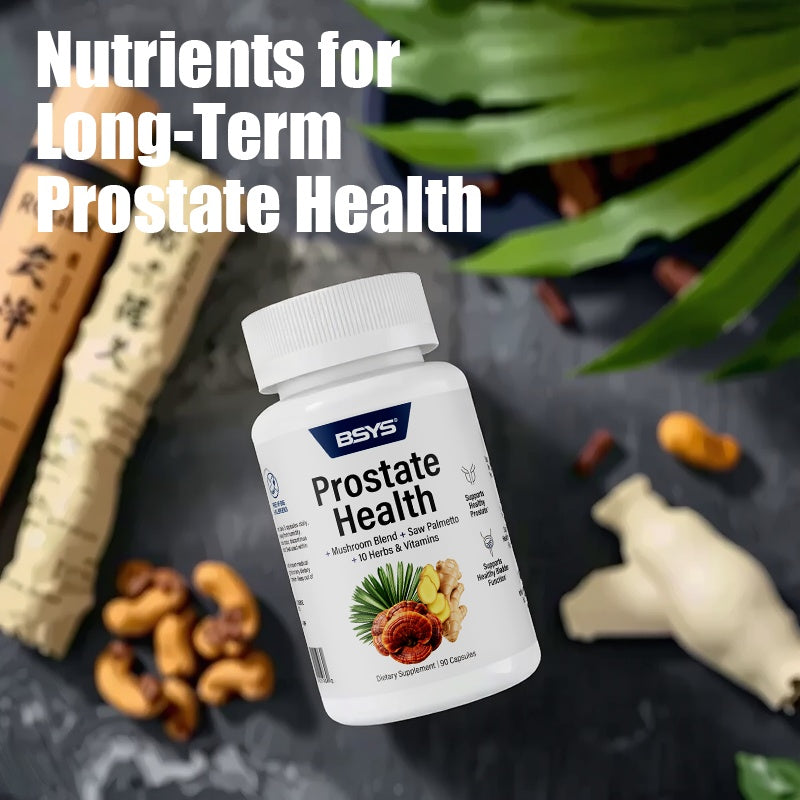 Prostate Health Capsules Urinary + Antioxidant Protection BSYS