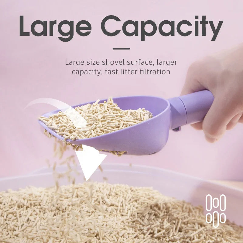 Cat Litter Scoop with Base